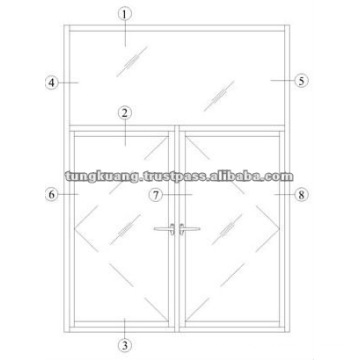 ALUMINIUM POP WINDOWS TK38